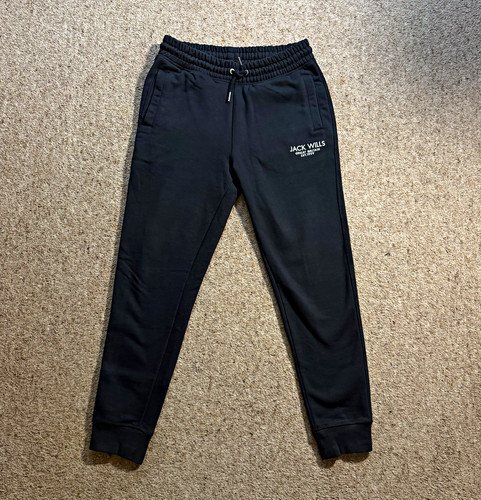 Jack wills men black jogger - men's,